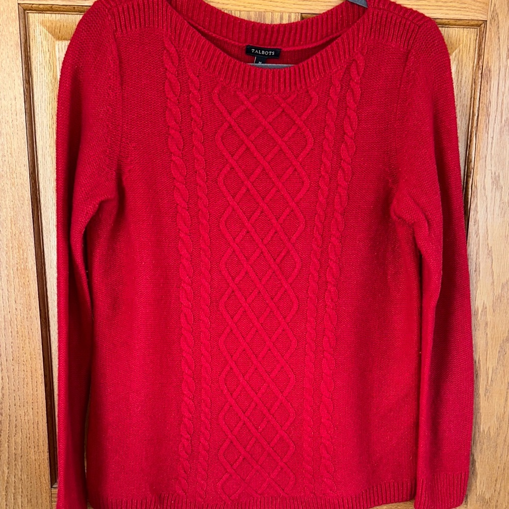 Talbots Red Sweater